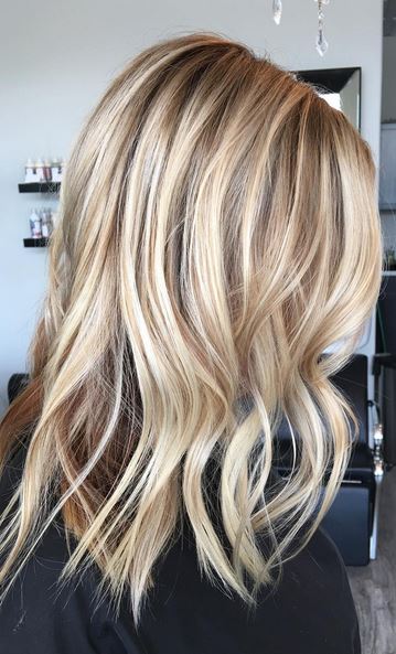 Pictures Of Blonde Highlights